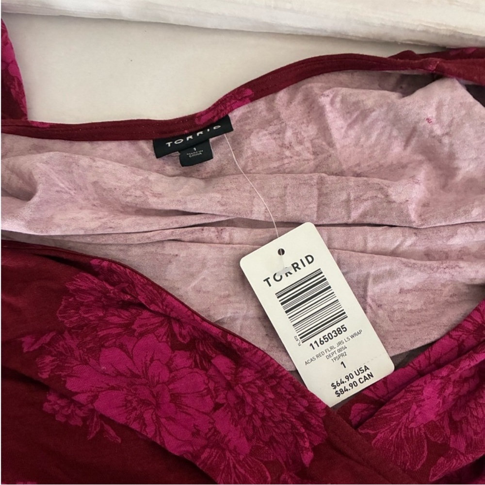 Torrid faux wrap dress - Picture 7 of 8